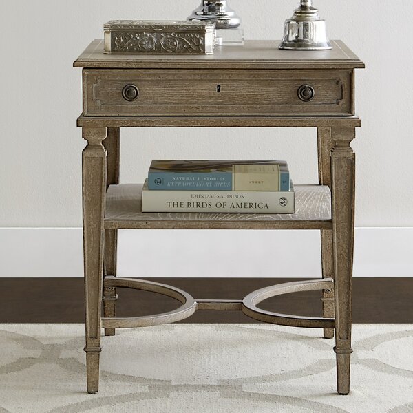 Wethersfield Estate End Table with Storage  by Stanley Furniture